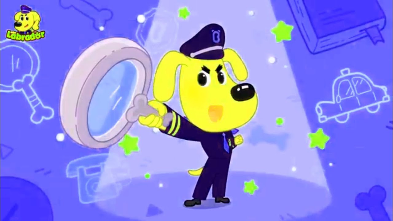  Labrador's safety talk l Trouble maker (Safety Sheriff Labrador)Sponsored by:Klasky Csupo 1 effects