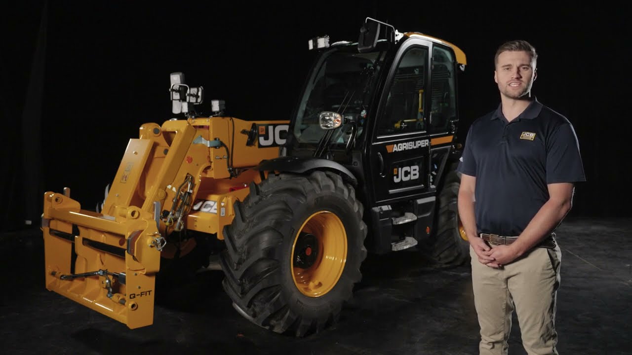 JCB 542-70 AGRI Прогулка