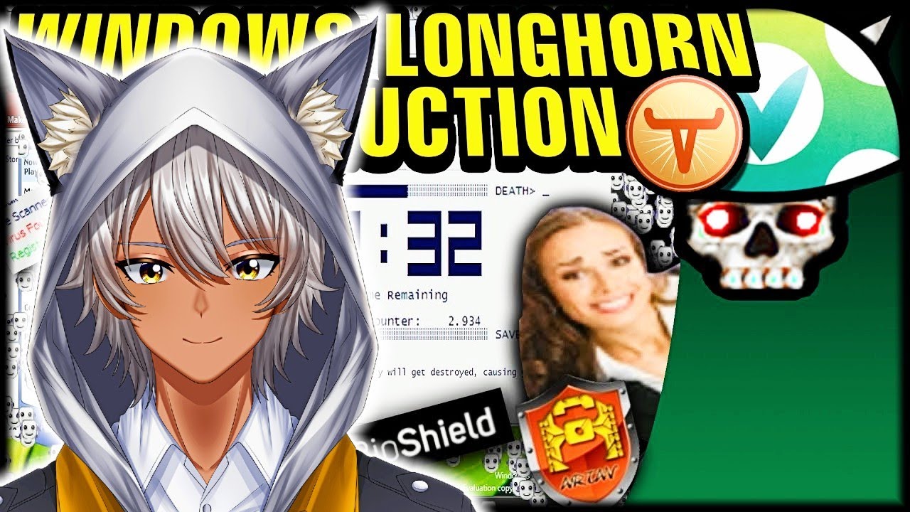 Windows Longhorn Destruction | Sleepy Reacts to Vinesauce