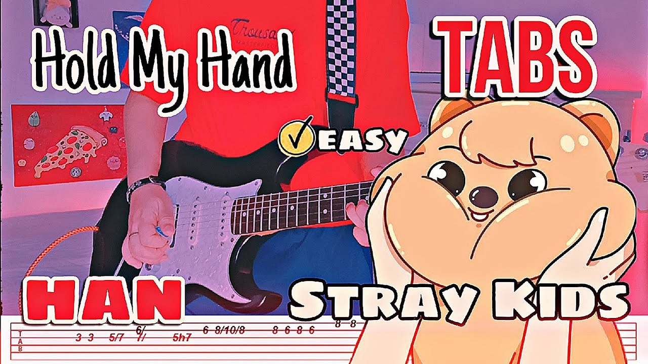Hold my hand (HAN) - EASY Guitar COVER - By kookieguitar (한)