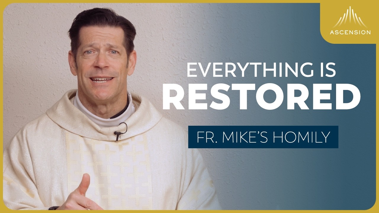 &laquo;Всё восстановлено&raquo; | Пасхальное воскресенье (проповедь отца Майка) #воскреснаяпроповедь