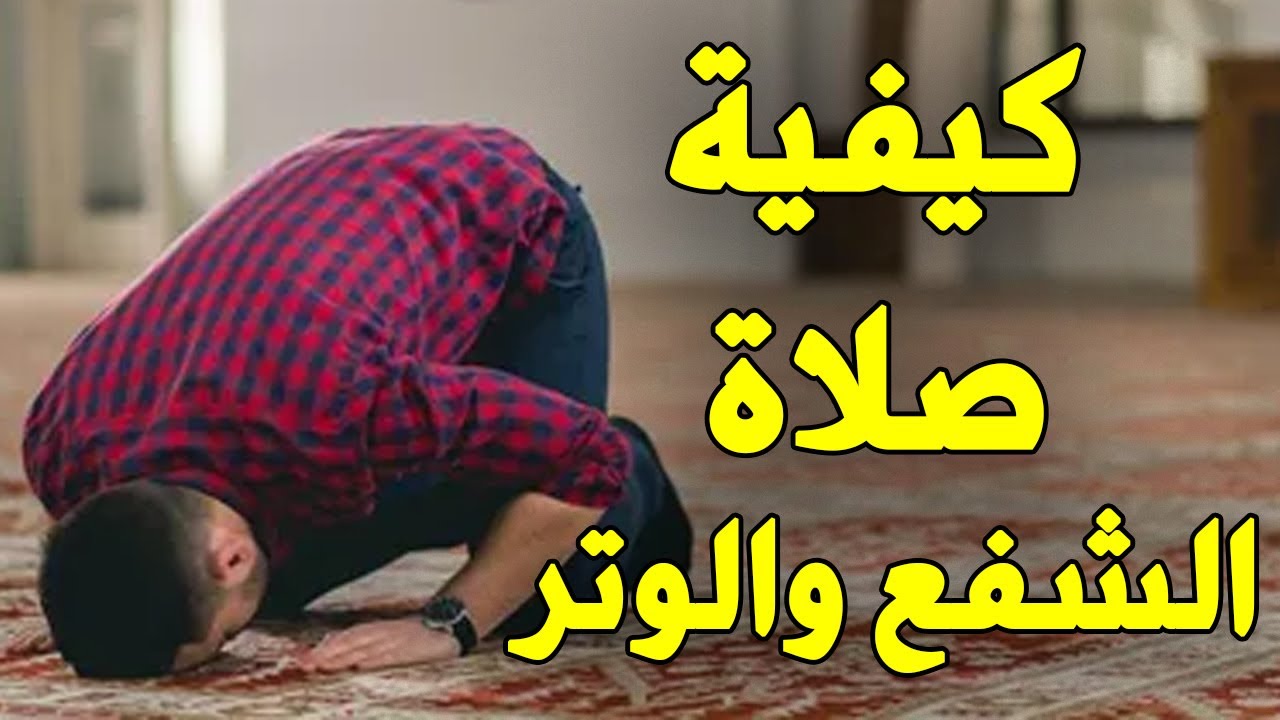 كيفية صلاة الشفع والوتر وماذا تقول فيهما
