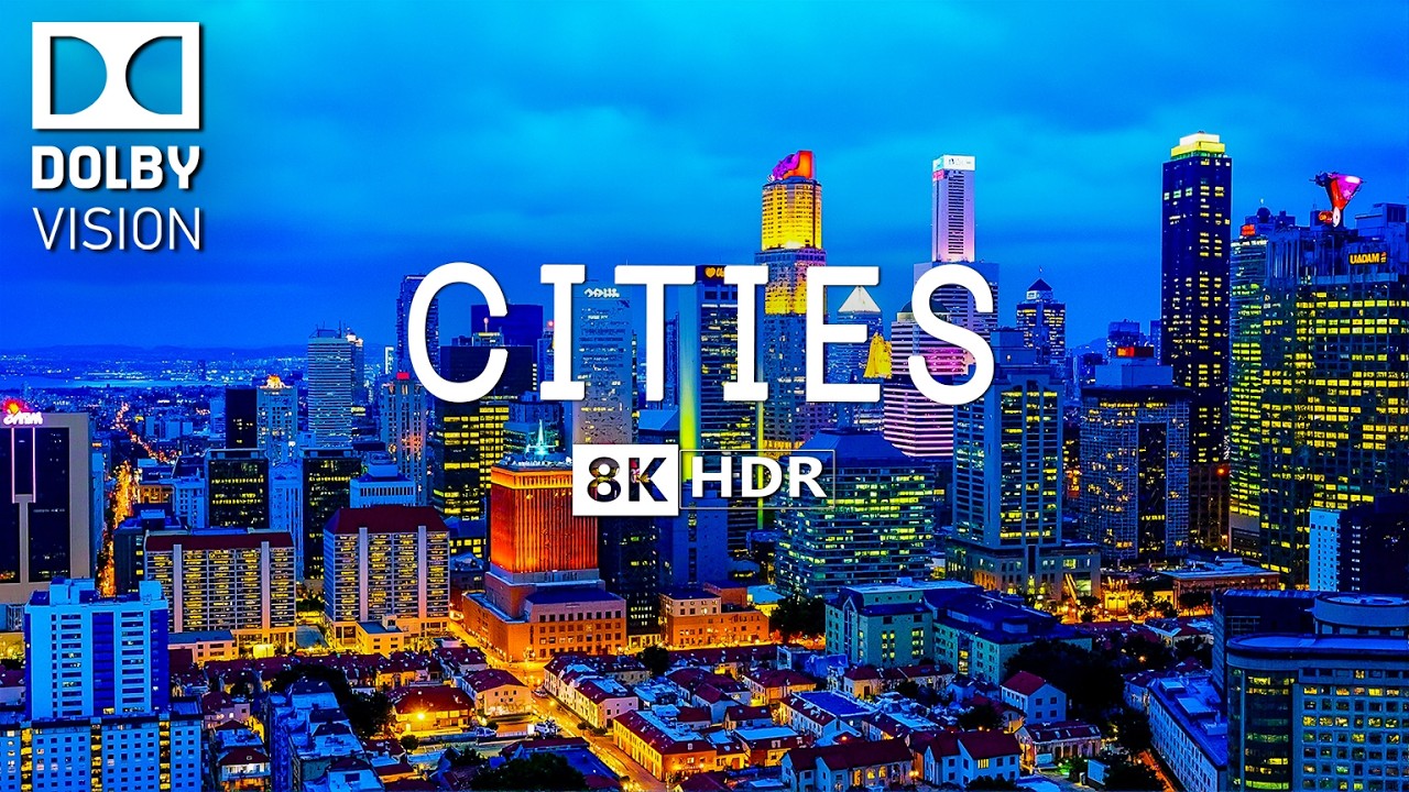 Умиротворяющие города мира | 8K HDR 60 кадров в секунду