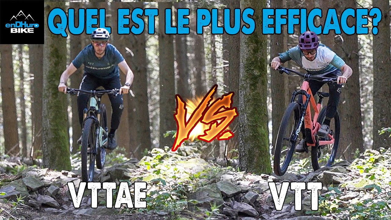 VTT vs VTTAE : Un &eacute;lectrique peut-il battre un musculaire  ?