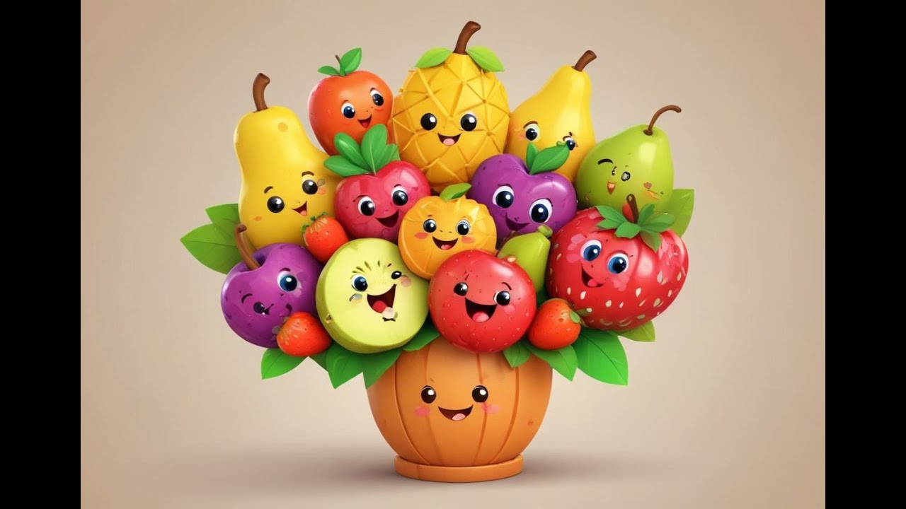 Fruits Kids Song | Nursery Rhymes | Kids Songs | Polo Pal Rhymes #kidsvideo #rhymesong #kidslearning
