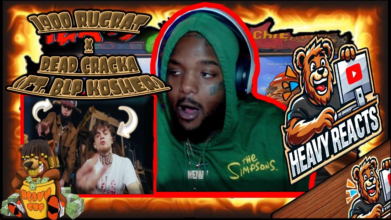THE LINK UP WE NEEDED! | 1900 Rugrat x Dead Cracka ft  BLP Kosher (Official Video) #HeaVyReacts