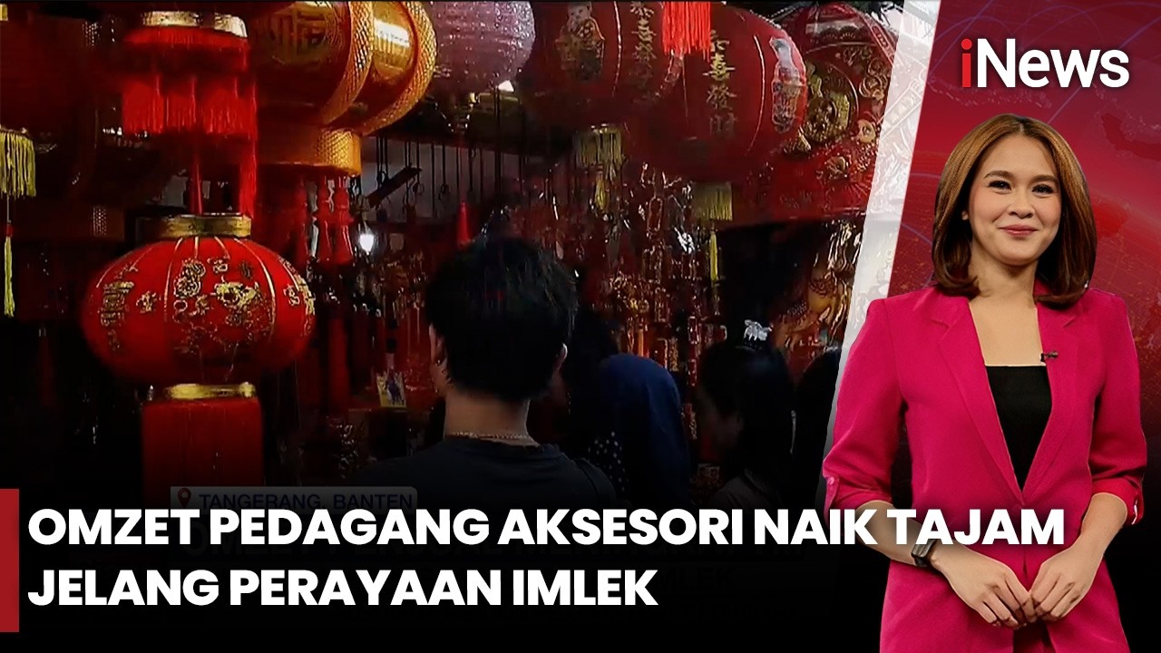 Perburuan Aksesori Imlek Dongkrak Omzet Pedagang hingga 70% | iNews Siang 10/2