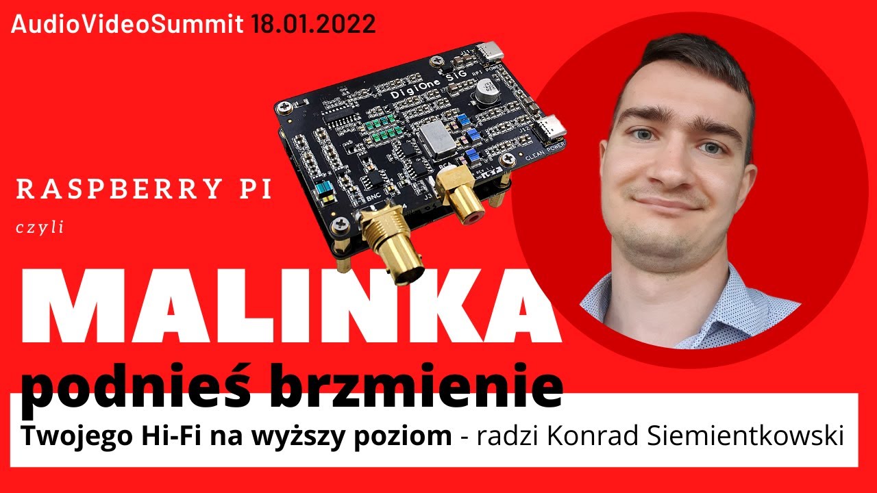 Raspberry Pi dla Hi-Fi - jak poprawić brzmienie Malinki w audio - radzi Konrad Siemientkowski