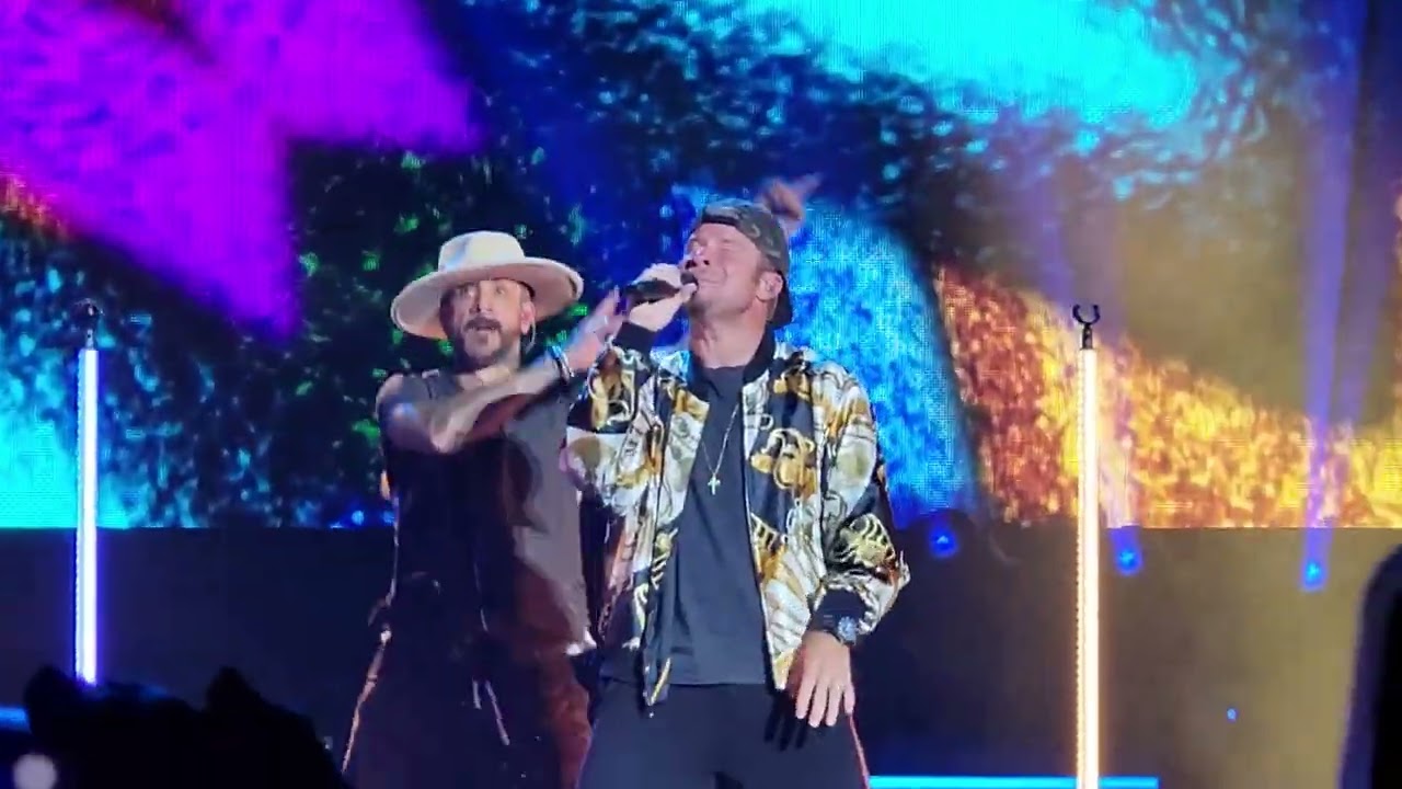 Backstreet Boys, As Long As You Love Me Live 8/4/22