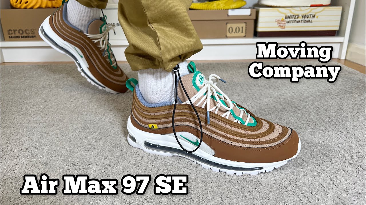 Nike Air Max 97 SE Moving Company Review& On foot