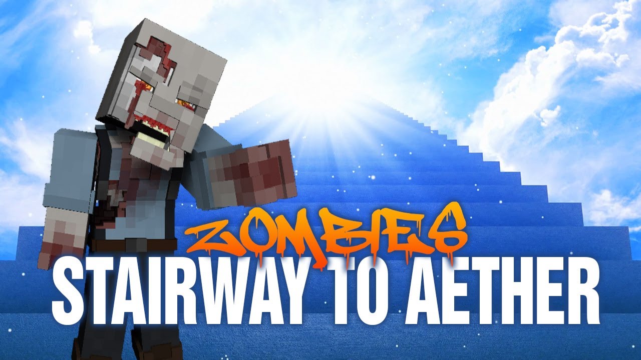 STAIRWAY TO AETHER - ZOMBIES MINECRAFT MASHUP (Call of Duty Zombies)