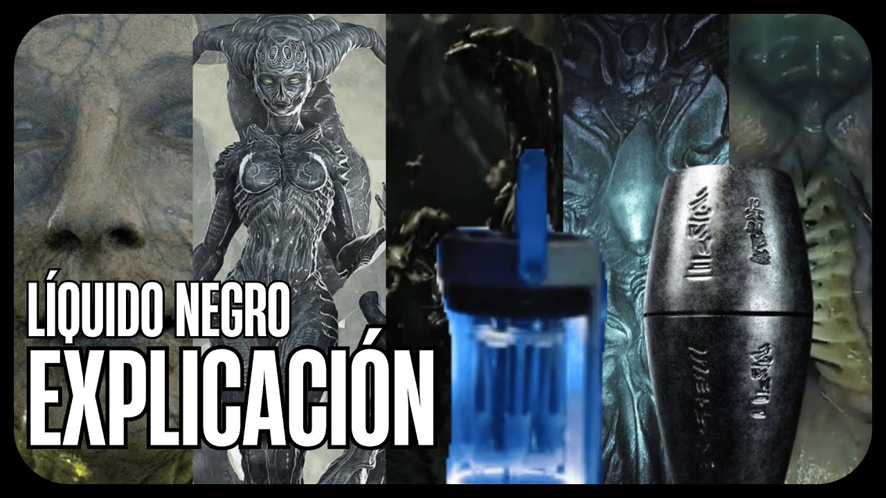 EXPLICACIÓN de ALIEN ROMULUS - LÍQUIDO NEGRO o COMPUESTO Z01