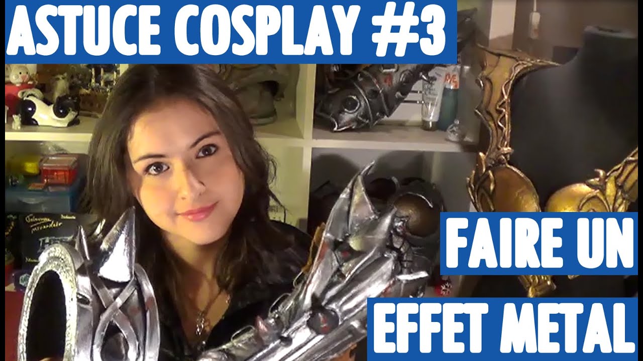 [Astuce Cosplay #3] Faire un effet métal sur son armure - Azure Cosplay
