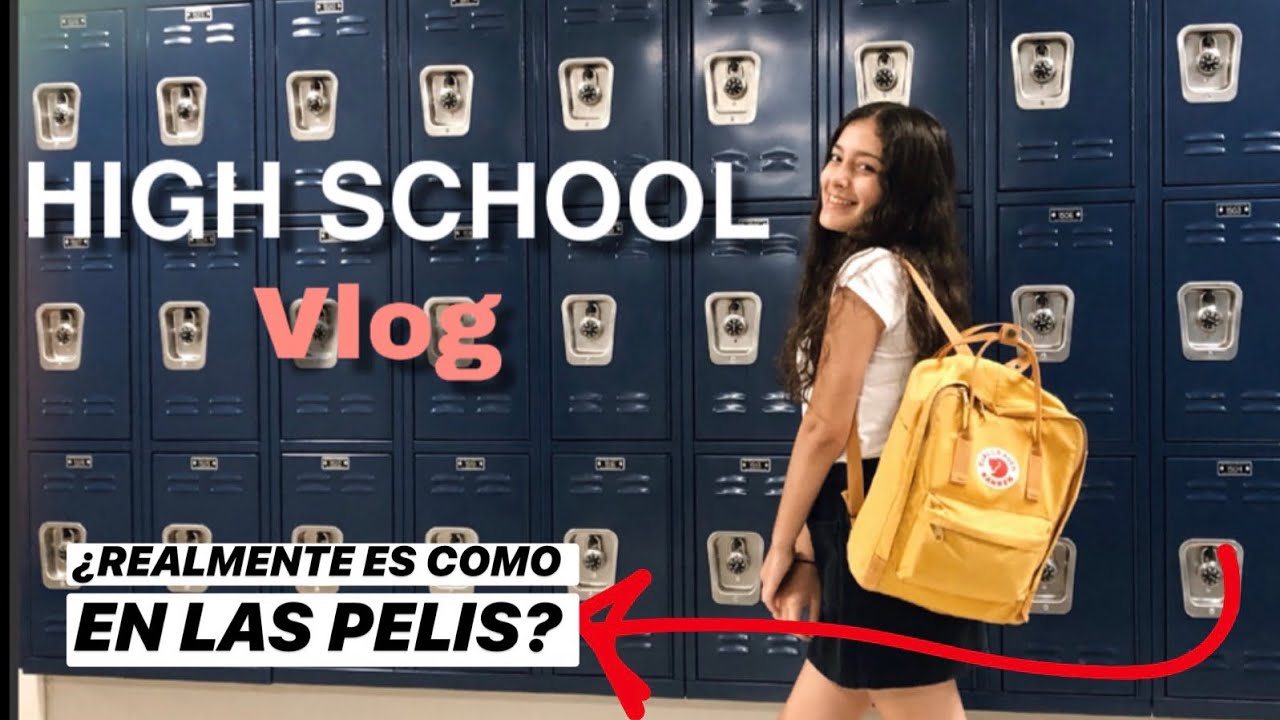 Un día normal en una ¡HIGH SCHOOL❗️de ¡ESTADOS UNIDOS!