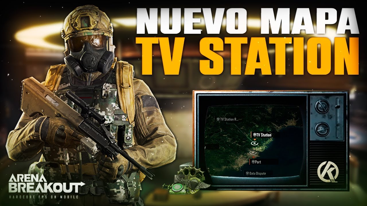 ¡MITEK EN EL MAPA *TV STATION* POR PRIMERA VEZ! // ARENA BREAKOUT