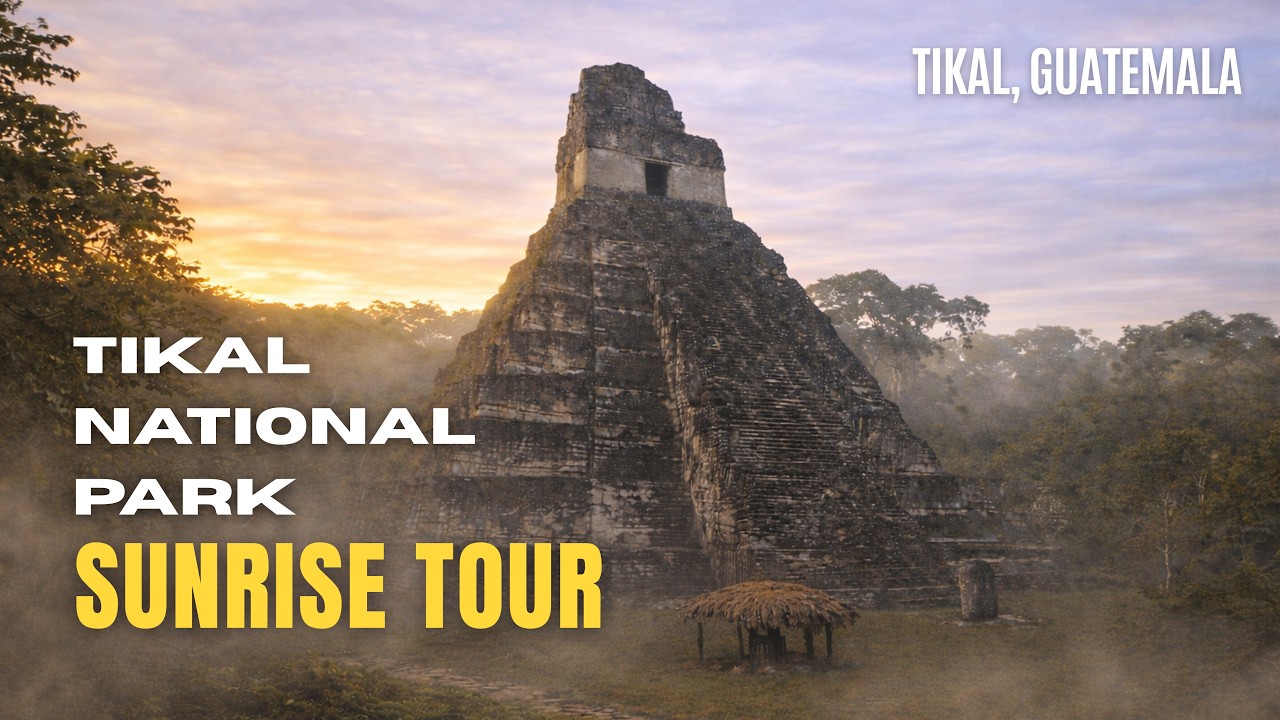 My Tikal Sunrise Tour Experience | Exploring Ancient Mayan Temples | Tikal National Park, Guatemala