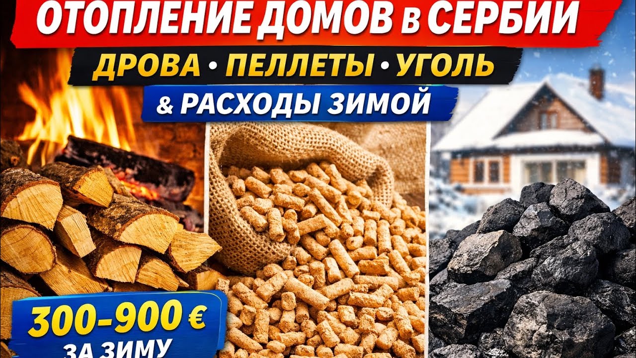 Эмиграция в Сербию.Отопление домов, наш опыт с ценами.