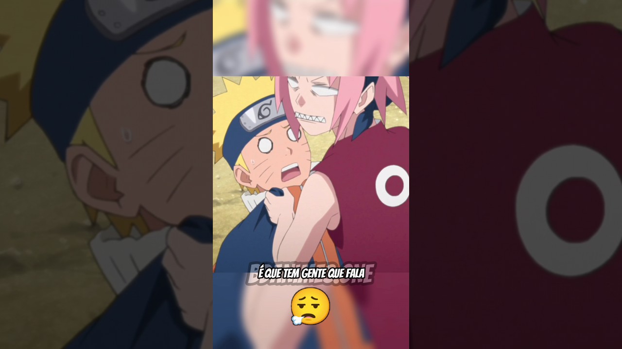 Naruto Cl&aacute;ssico - Apesar de tudo sakura &eacute; a melhor amiga dele... #anime #shorts