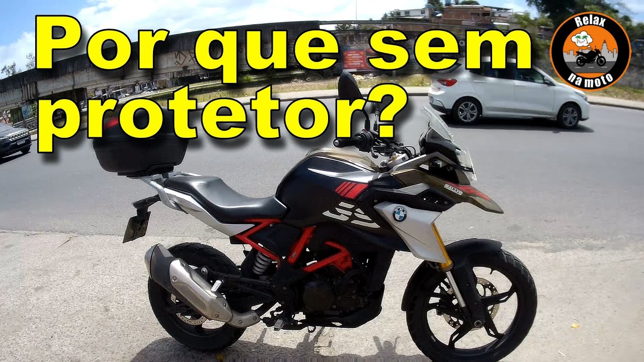 G 310 GS: andando sem protetor de carenagem e motivos. #motovlog #392