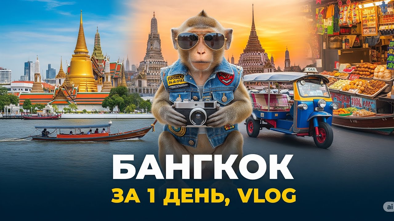 VLOG : Один день в Бангкоке. Что посмотреть?