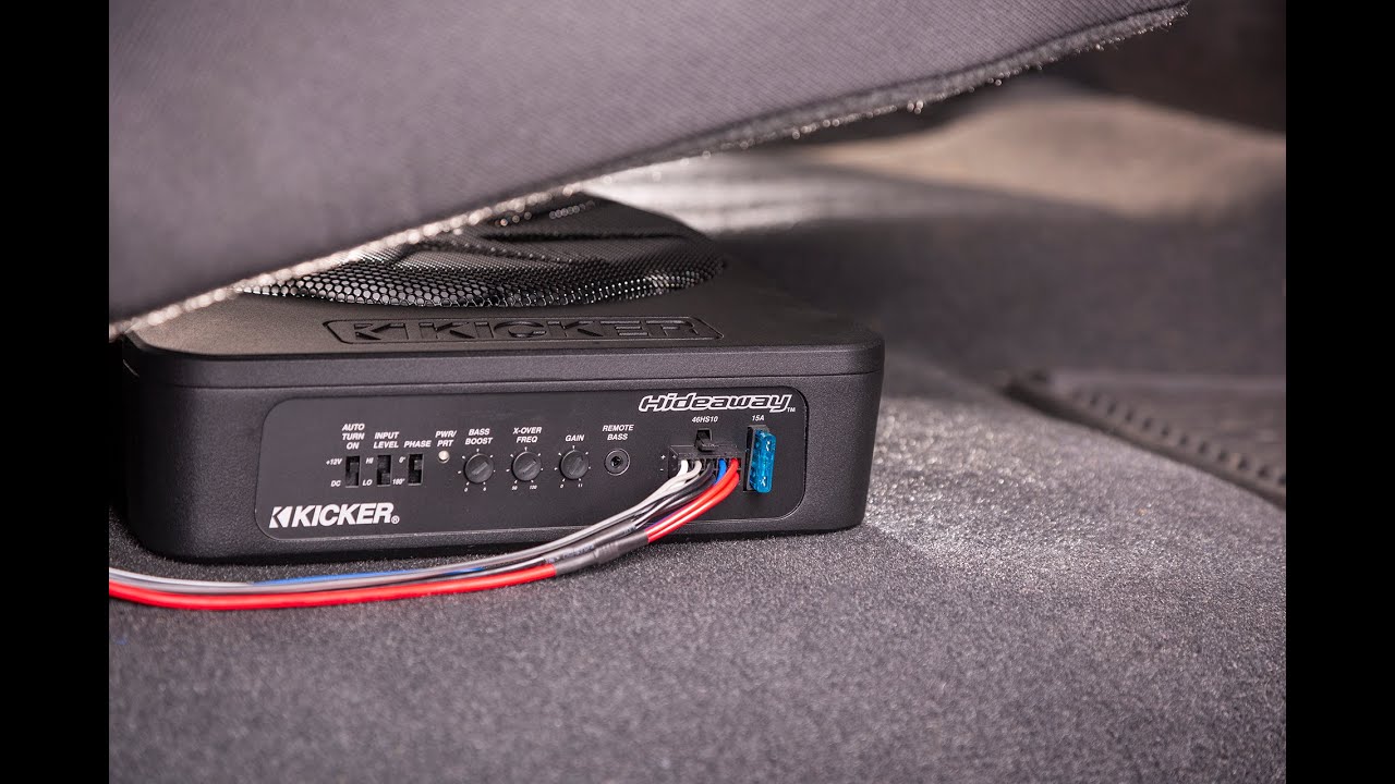 KICKER HS10 Powered 10-Inch Subwoofer