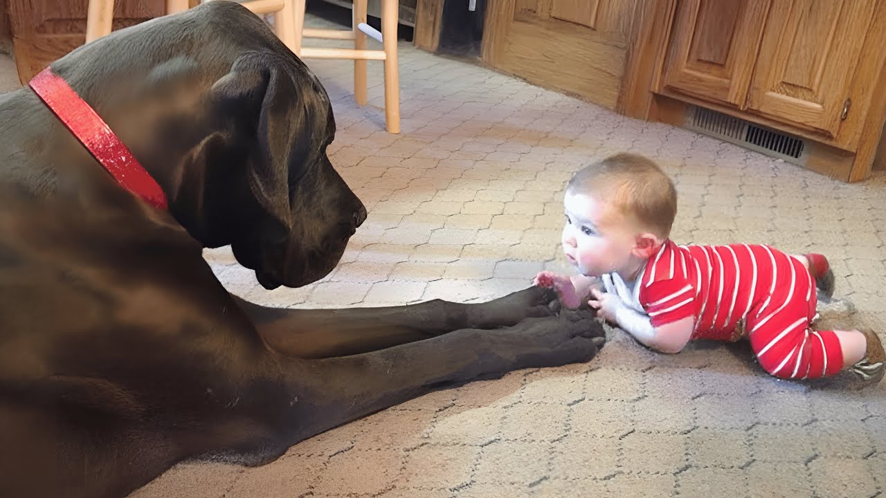 Cutest Baby and Dog Moments Compilation😍 | Baby and Dog Videos