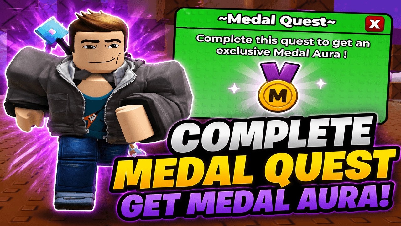 How To Complete The Medal Quest Fast In +1 Speed Keyboard Escape | Roblox 