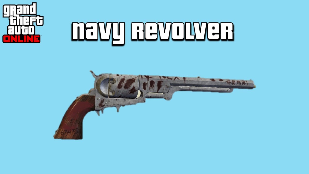 كيف تجيب السلاح المخفي | Navy Revolver | قراند5