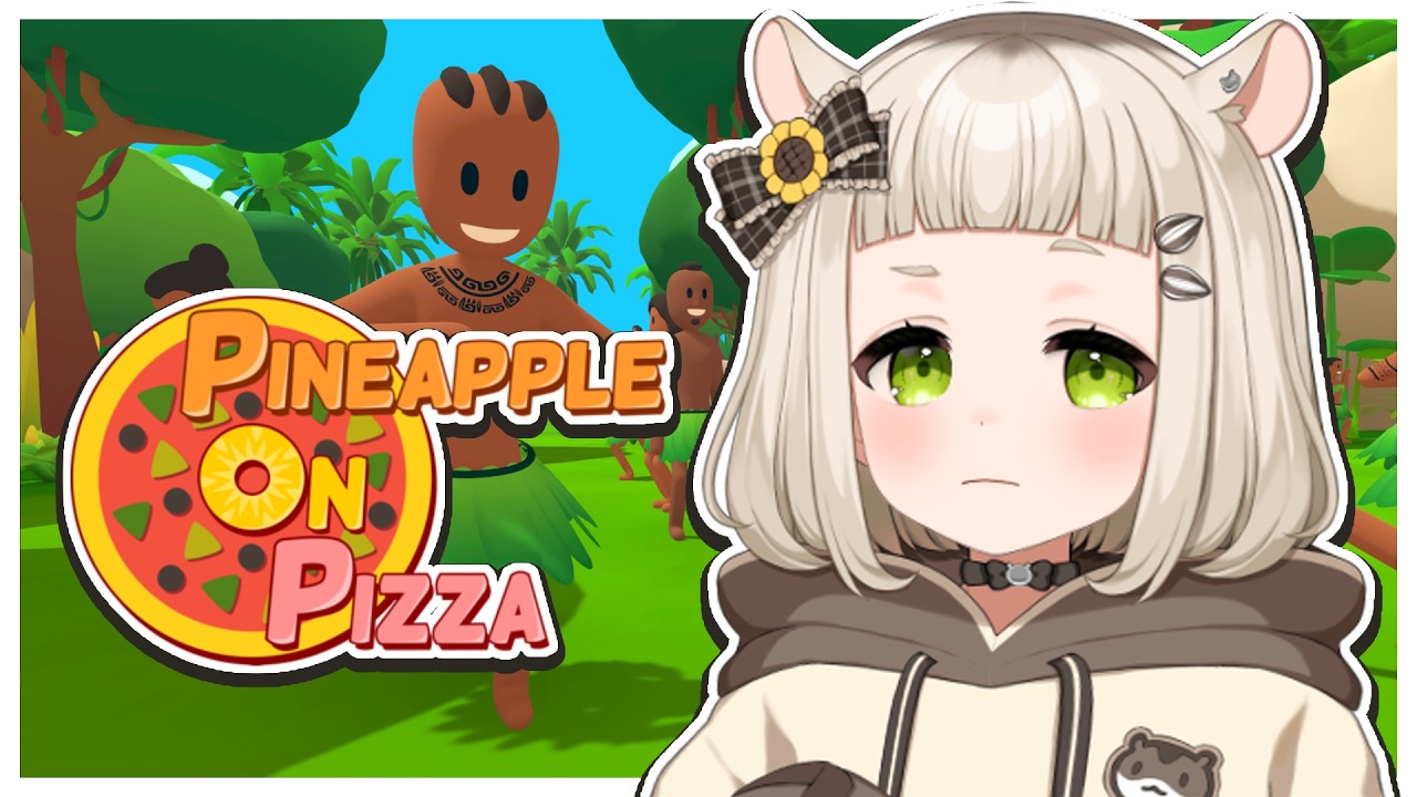 【PINEAPPLE ON PIZZA】I love pizza, especially pineapples but this one is different?? ✧ Rov Alcou