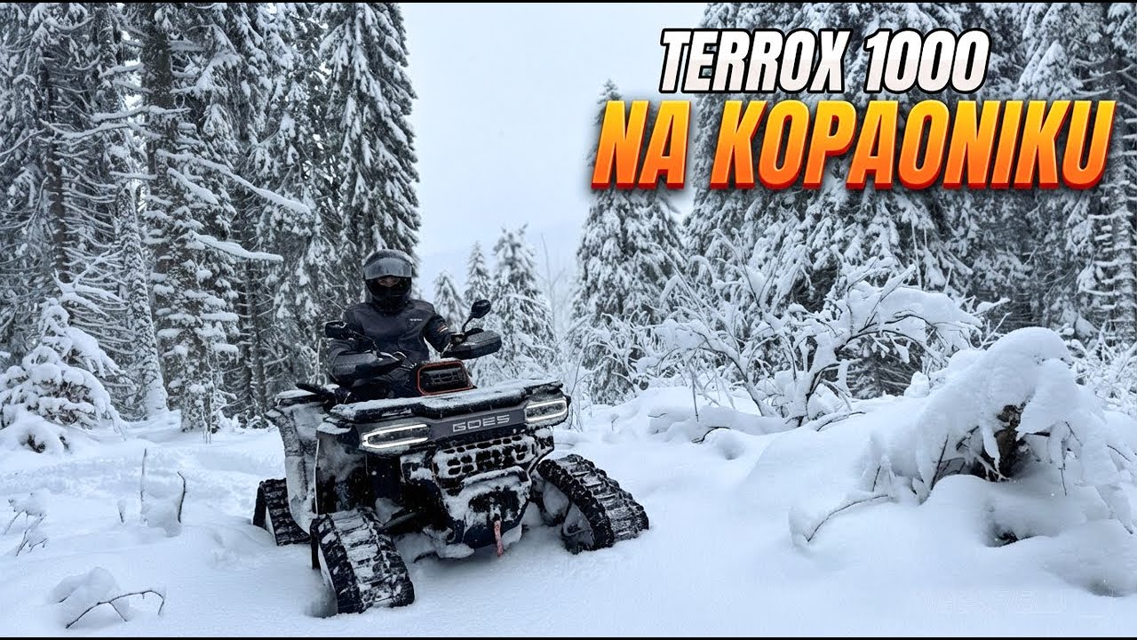 GOES Terrox 1000 | Kako se vozi na gusenicama?