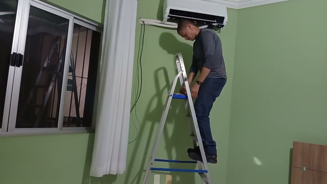 Montando evaporadora 