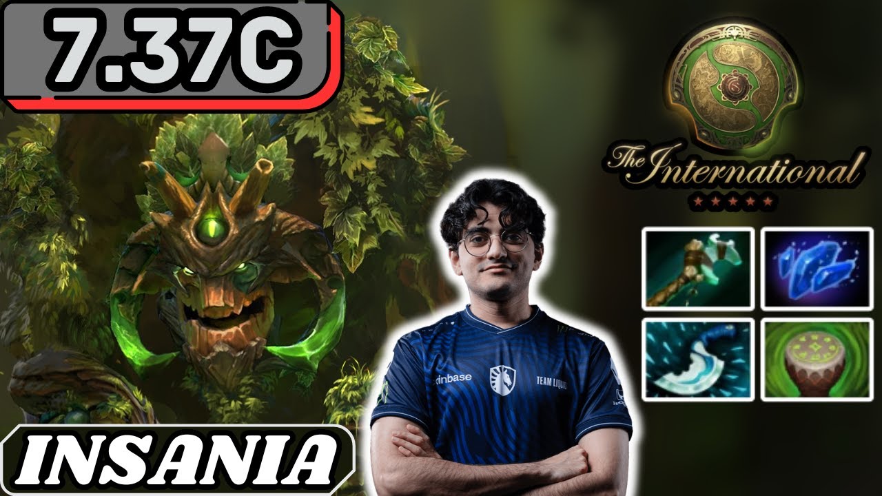 The International 2024 - Insania TREANT PROTECTOR Hard Support Gameplay - Dota 2 Full Match Gameplay
