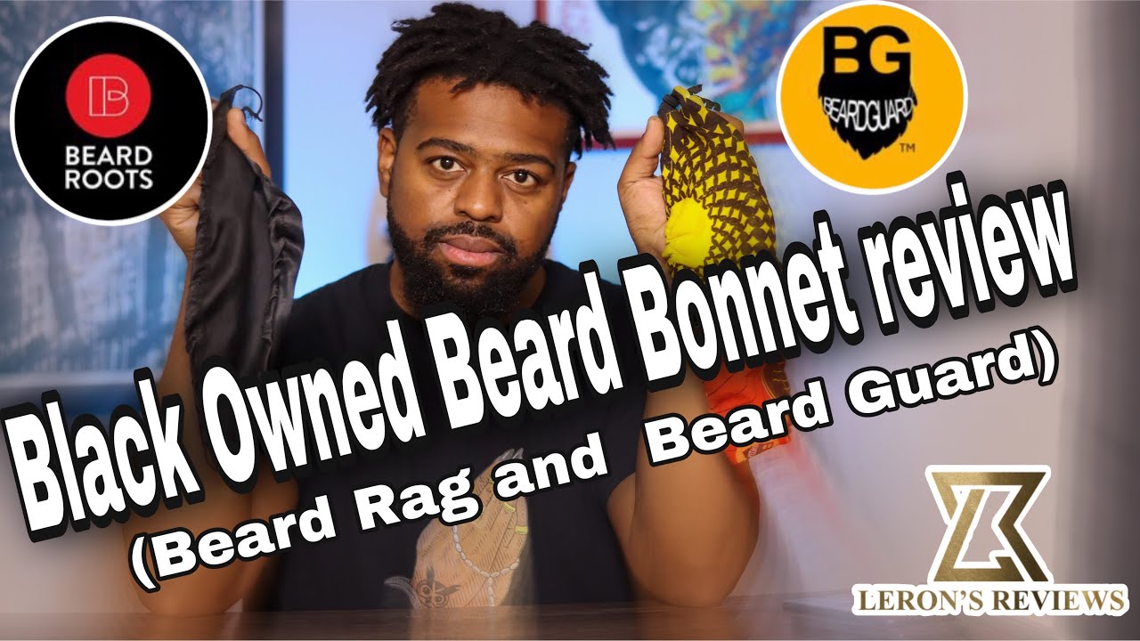 Black Owned BEARD BONNET REVIEW (Beard Roots and Beard Guard)