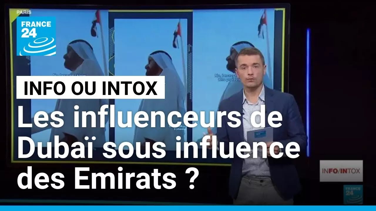 Les influenceurs à Dubaï sous influence pour défendre l'émirat ? • FRANCE 24