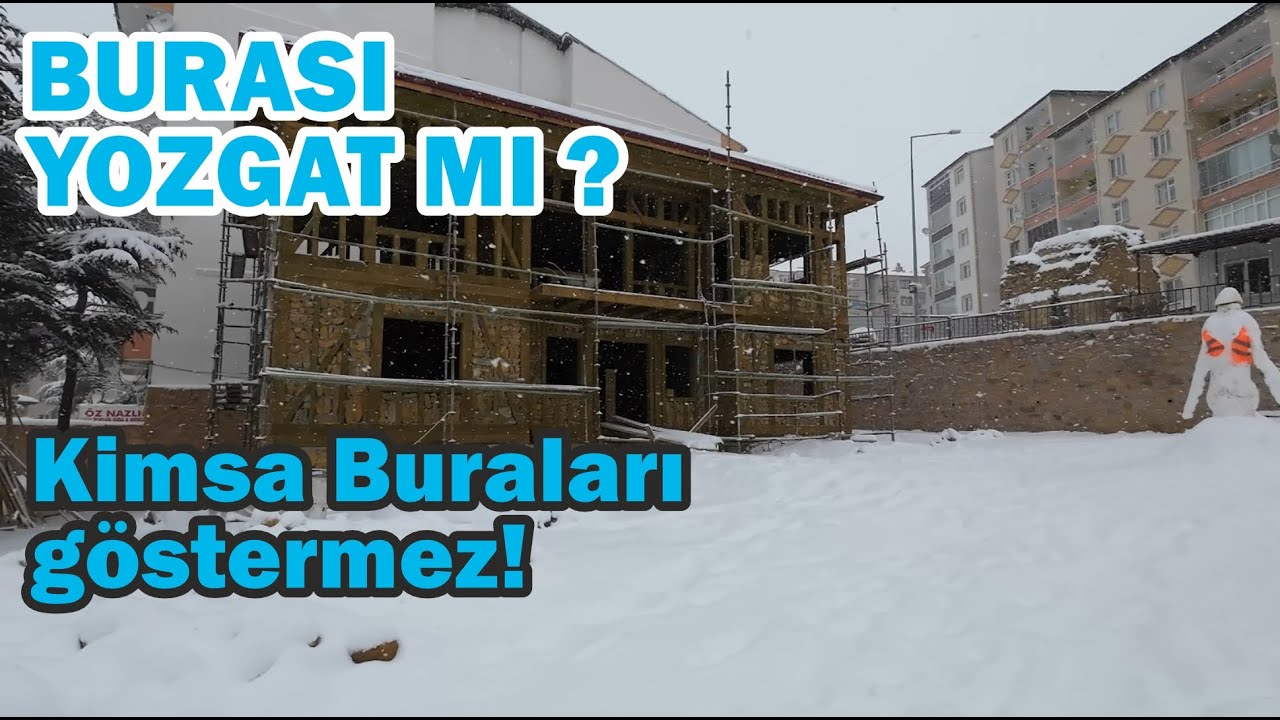 YOZGAT KIŞ - Yeni yılın ilk g&uuml;n&uuml;