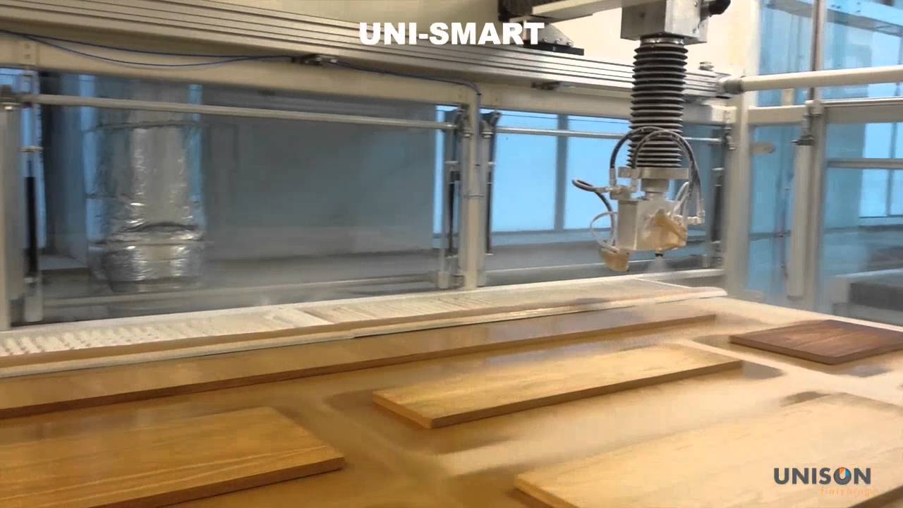 Automat lakierniczy UNI-SMART i szczotkarko-odmuchiwarka UNI-CLEAN