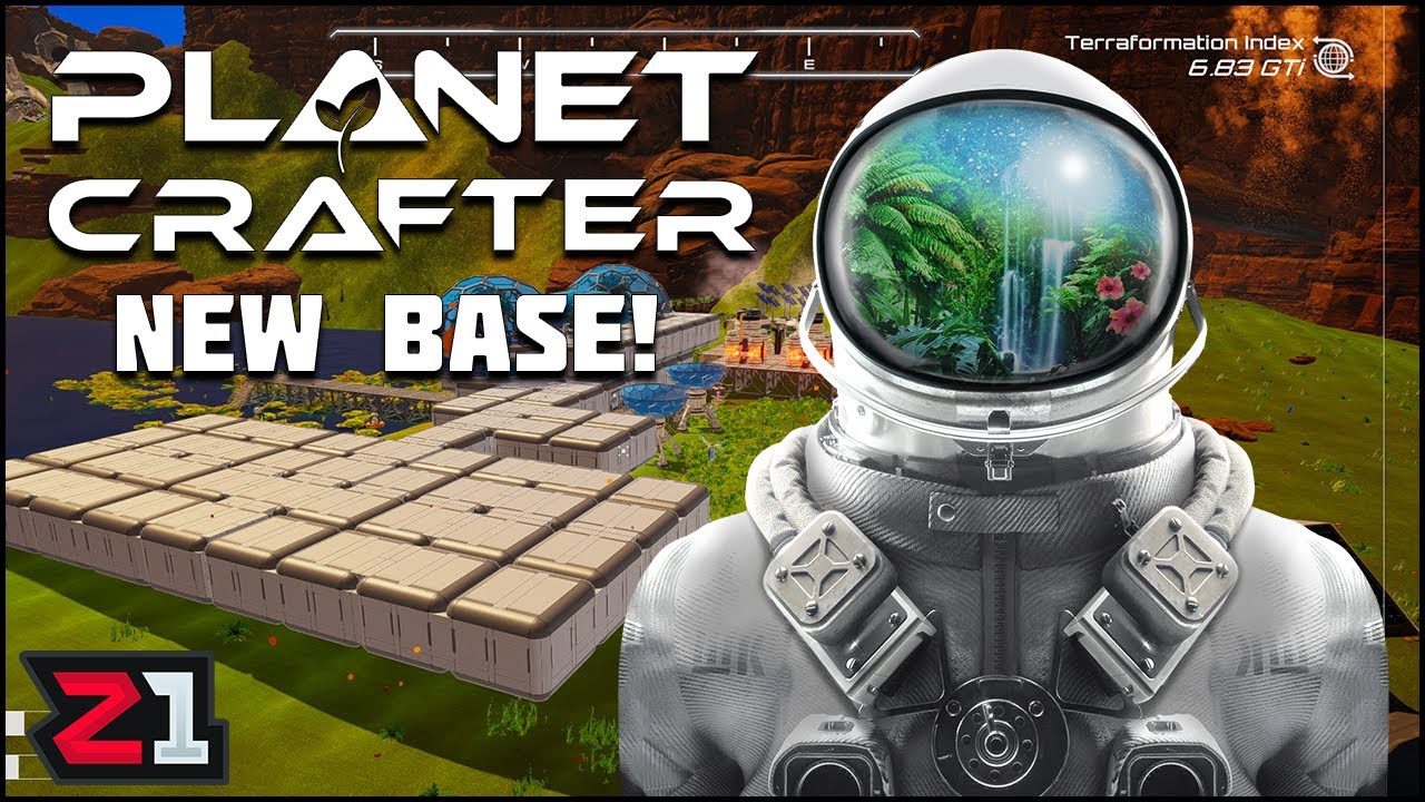 Another UNDERGROUND BASE ?! New Base Design Start ! The Planet Crafter [E14]