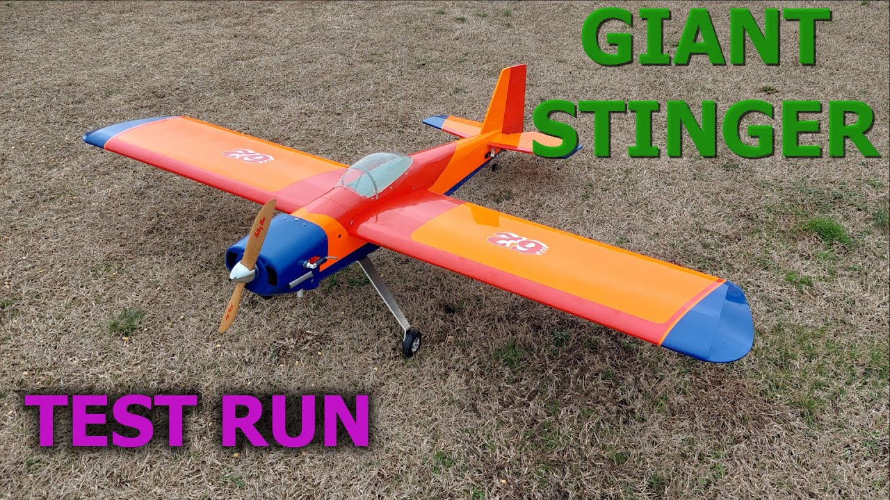 Giant Stinger from Carolina Custom Kits - Test Run