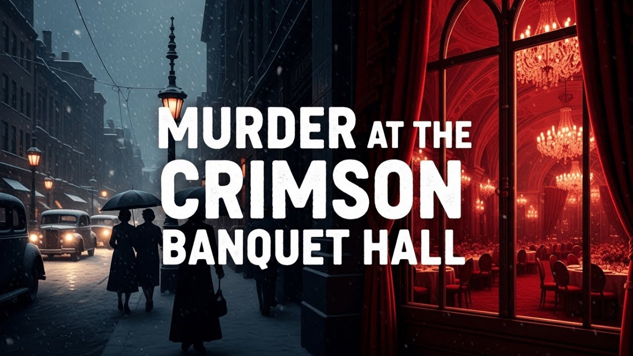 Murder at the Crimson Banquet Hall | Hercule Poirot Mystery
