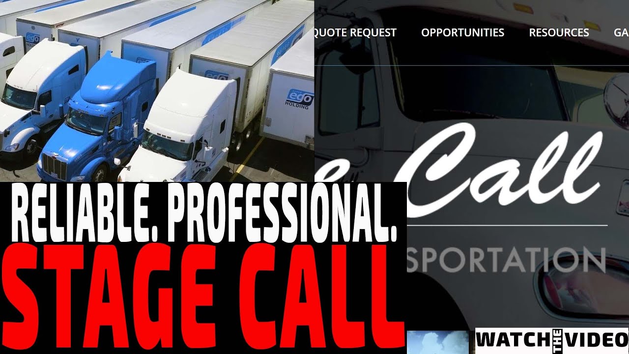 STAGE CALL SPECIALIZED TRANSPORTATION MTC 23 | The Recruiter Call Channel ☎