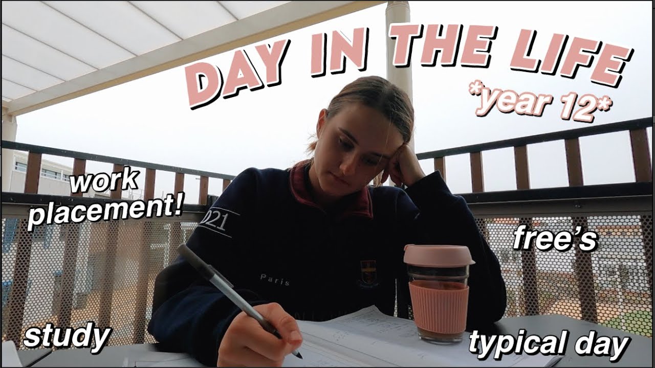 day in the life of a year 12 student | high school vlog*