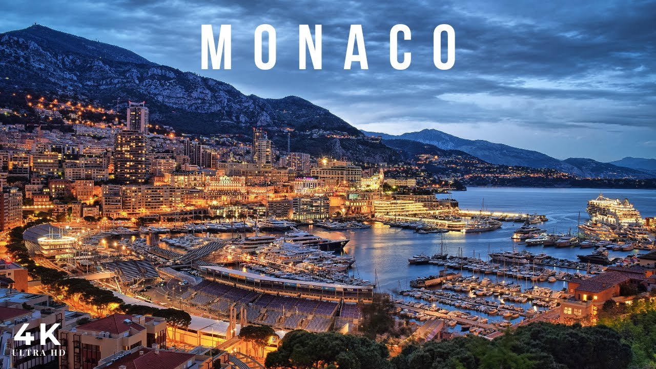 Monaco Drone Tour | Stunning Marina & Coastal City Views in 4K ULTRA HD