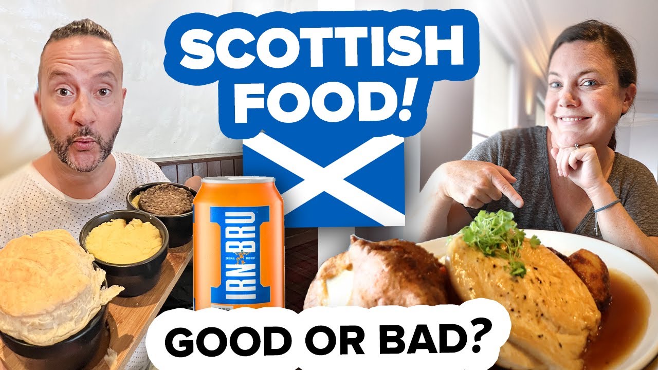Eating Delicious and Absolutely Terrible Scottish Food in Ayr 🏴󠁧󠁢󠁳󠁣󠁴󠁿 Scotland Food Tour