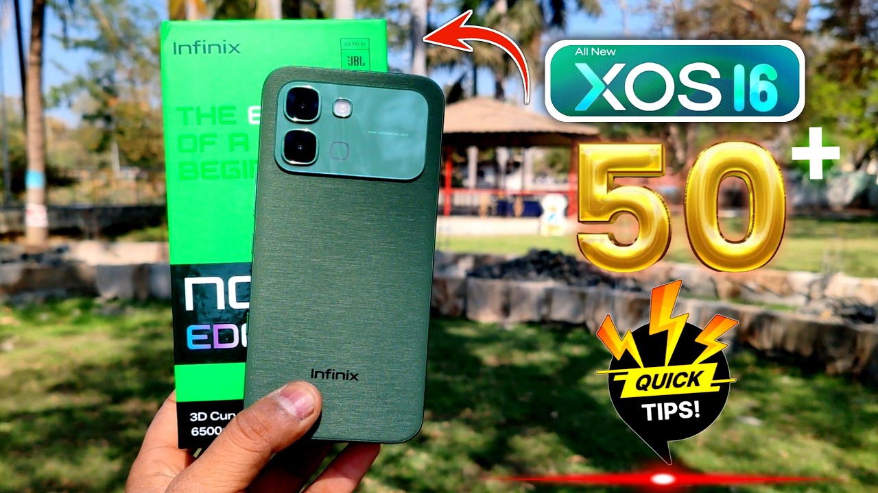 Советы и хитрости XOS 16, ИИ и скрытые функции | Особенности Infinix Note Edge | Лучший мобильный...