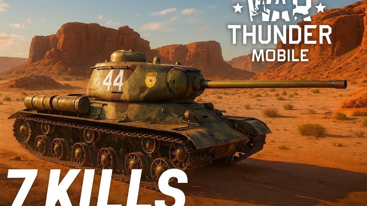 Yine IS-1, Yine Amerikan Çölleri, Yine Birincilik! | War Thunder Mobile Türkçe Oynanış