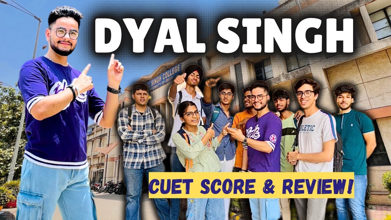 Asking Cuet score in Dyal Singh College | College review |Placement : 36 LPA😱#delhiuniversity #cuet