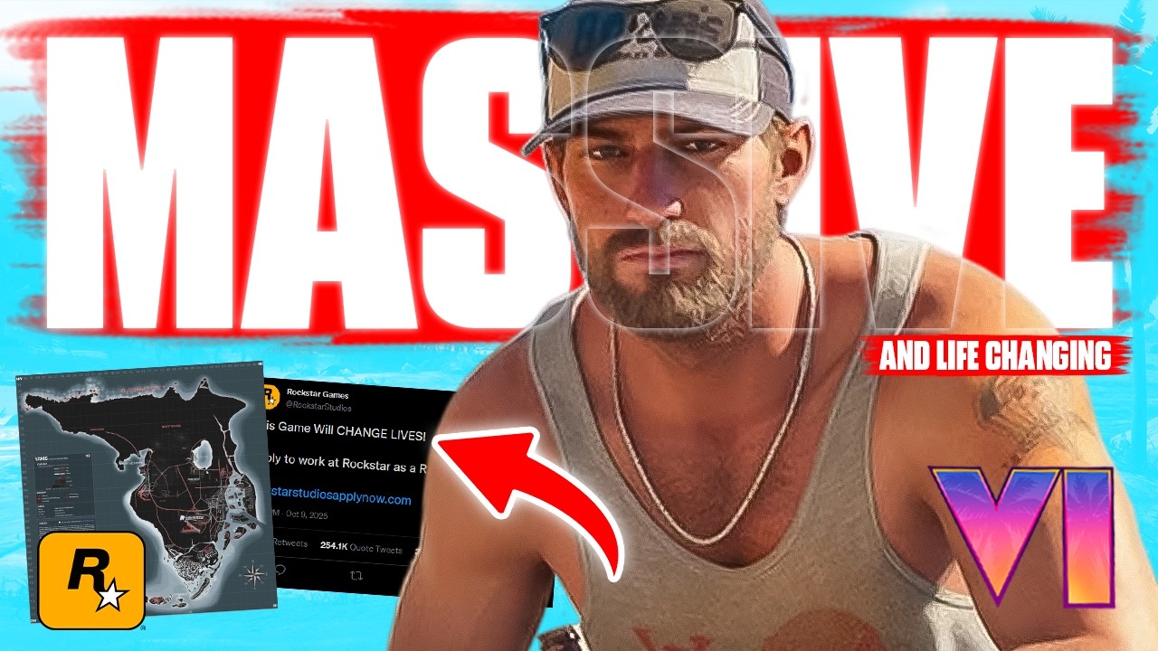 GTA VI ДАЖЕ БОЛЬШЕ, ЧЕМ МЫ ДУМАЛИ (Карта и многое другое)
