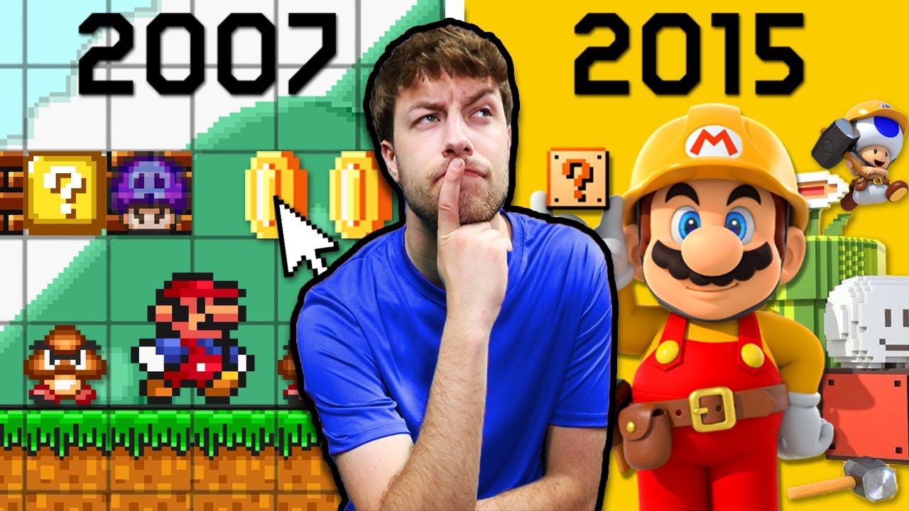 Что представляло собой Mario Maker ДО Mario Maker?