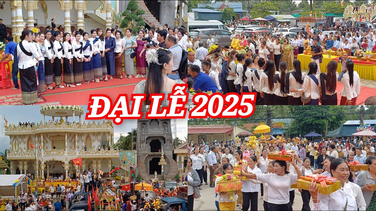 SÓC TRĂNG: Đại Lễ Dâng Y KATHINA Chùa PEAM BUÔL THMÂY Năm 2025 Vô Cùng Hoành Tráng