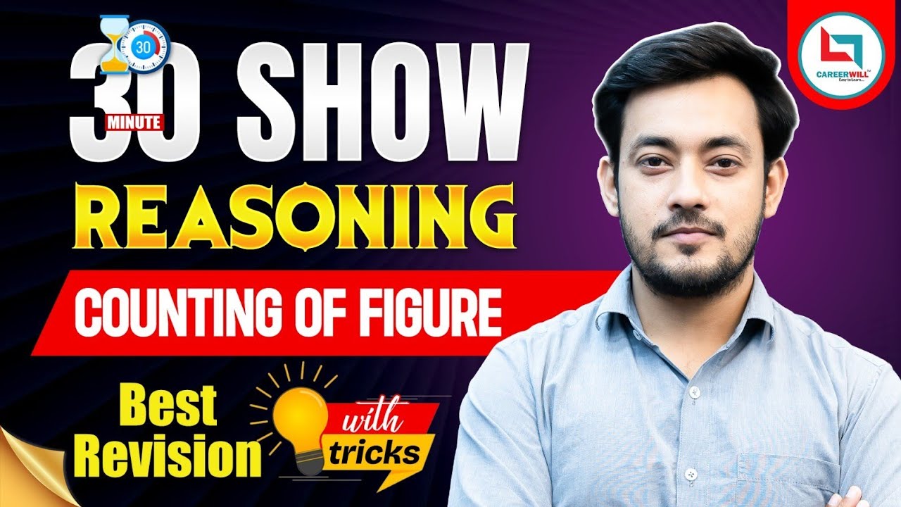 Counting of Figures Short Trick | The 30 Minute Show | For All Exam |  By Bharat Sir #reasoning​​
